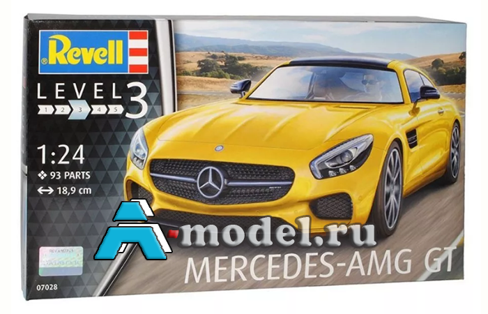 Mercedes AMG GT 1/24 Revell 07028 купить с доставкой