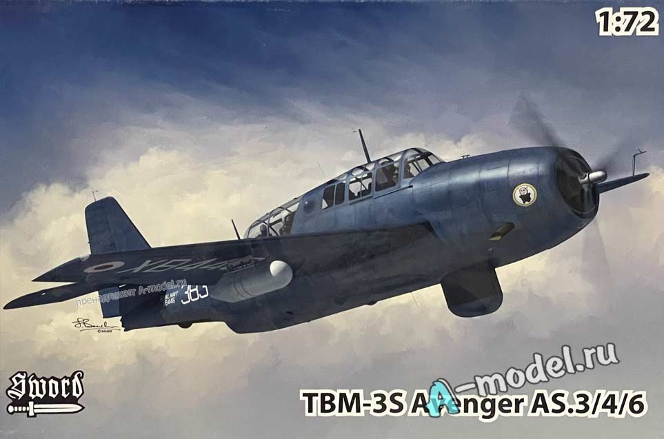 Grumman TBM-3S Avenger AS.4 1/72 SWORD 72130 купить с доставкой Grumman TBM-3S Avenger AS.4 1/72 SWORD 72130 купить с доставкой