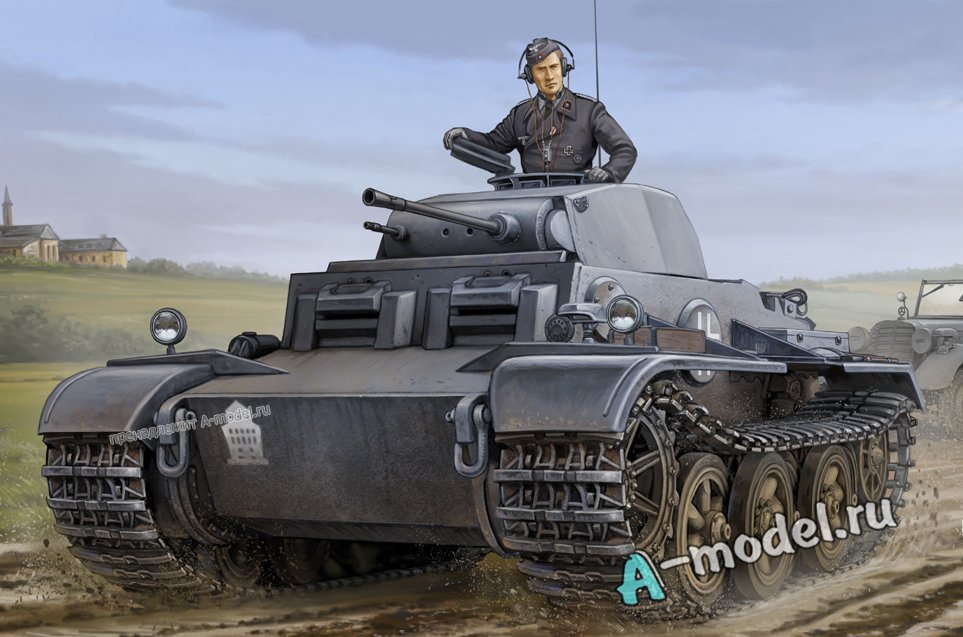 Pz II Ausf.J (VK16.01) 1/35 Hobby Boss 83803 купить с доставкой Pz II Ausf.J (VK16.01) 1/35 Hobby Boss 83803 купить с доставкой