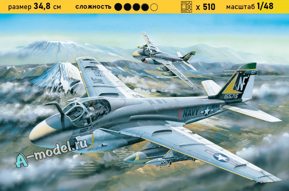 A-6A Intruder 1/48 Hobby Boss 81708 купить с доставкой A-6A Intruder 1/48 Hobby Boss 81708 купить с доставкой
